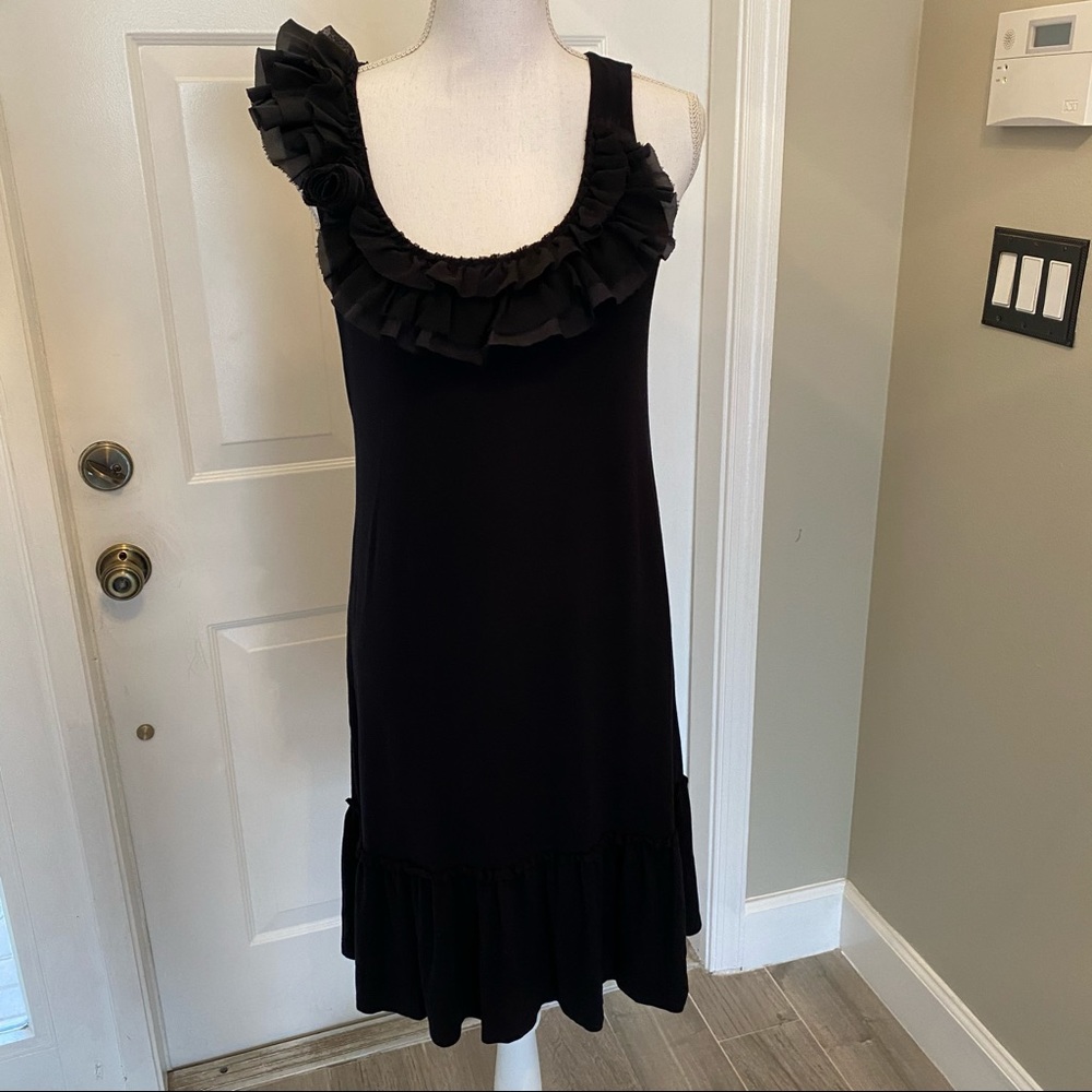 Nanette Lepore assymetrical sleeveless dress